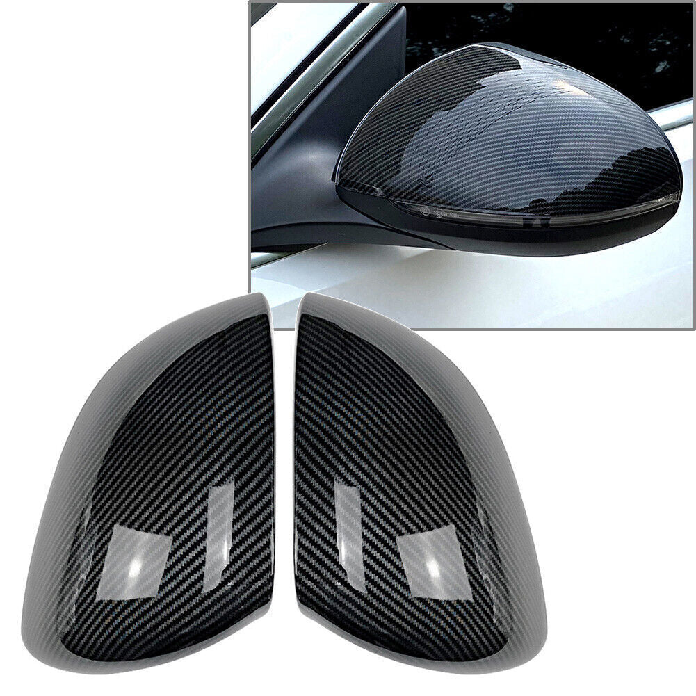for Mercedes-Benz C-Class W206 Rear view mirror mirrors cover trim Carbon Fiber