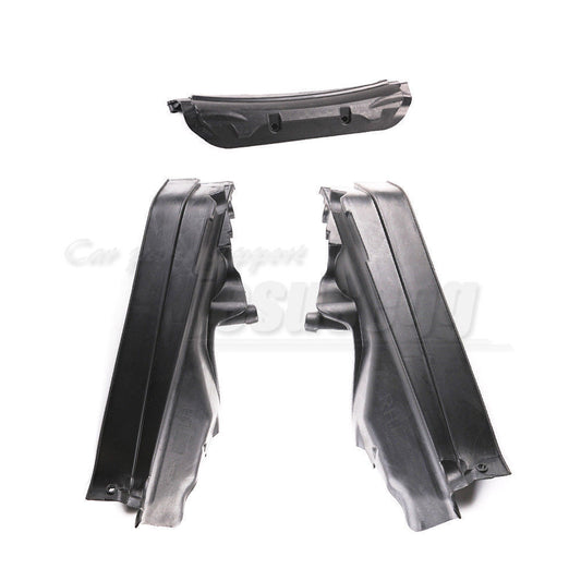3Pcs Engine Upper Compartment Partition Bulkhead Panel Kit for BMW X5 X6 E70 E71