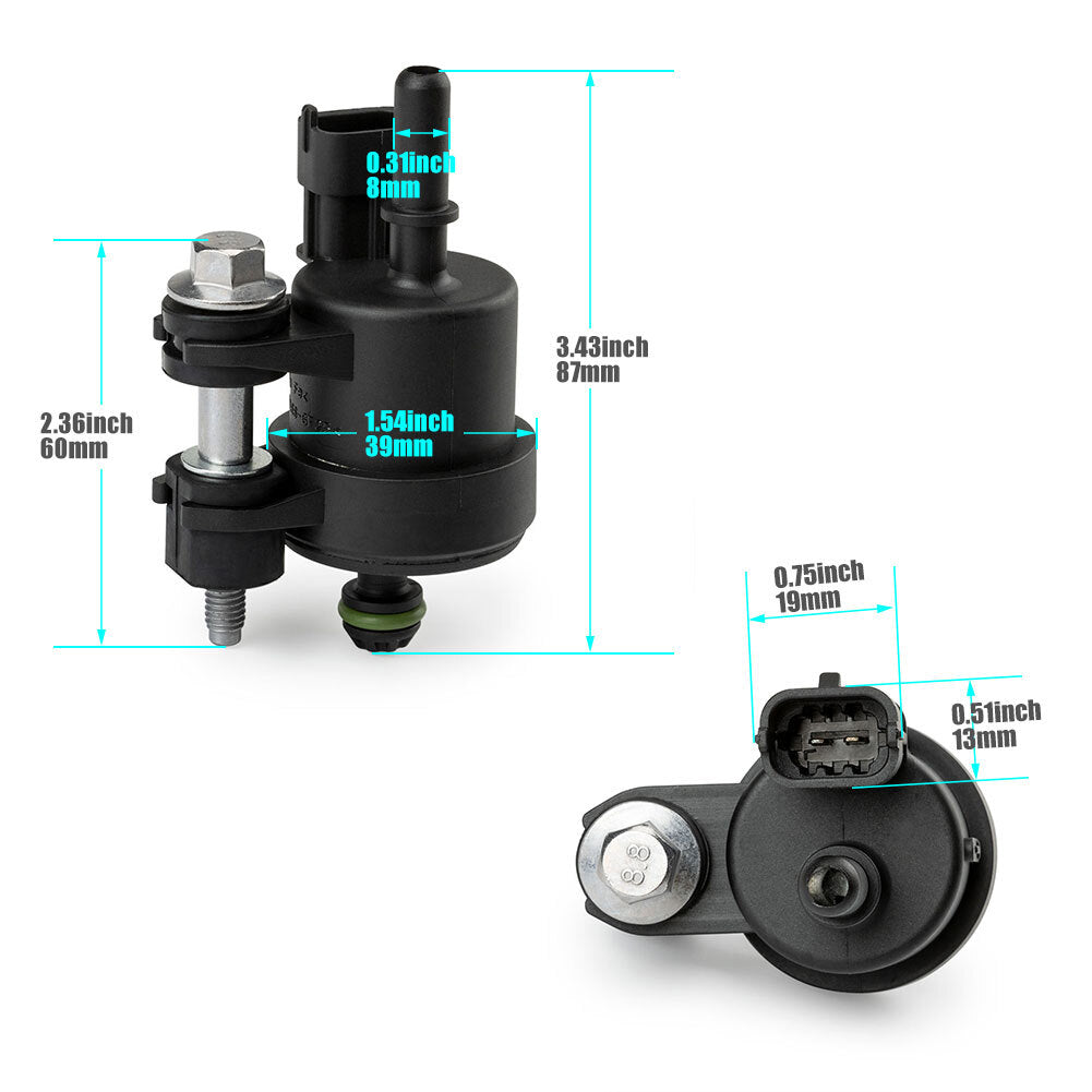 12610560 Vapor Canister Purge Valve Solenoid for CHEVROLET CAPTIVA SPORT 11-15