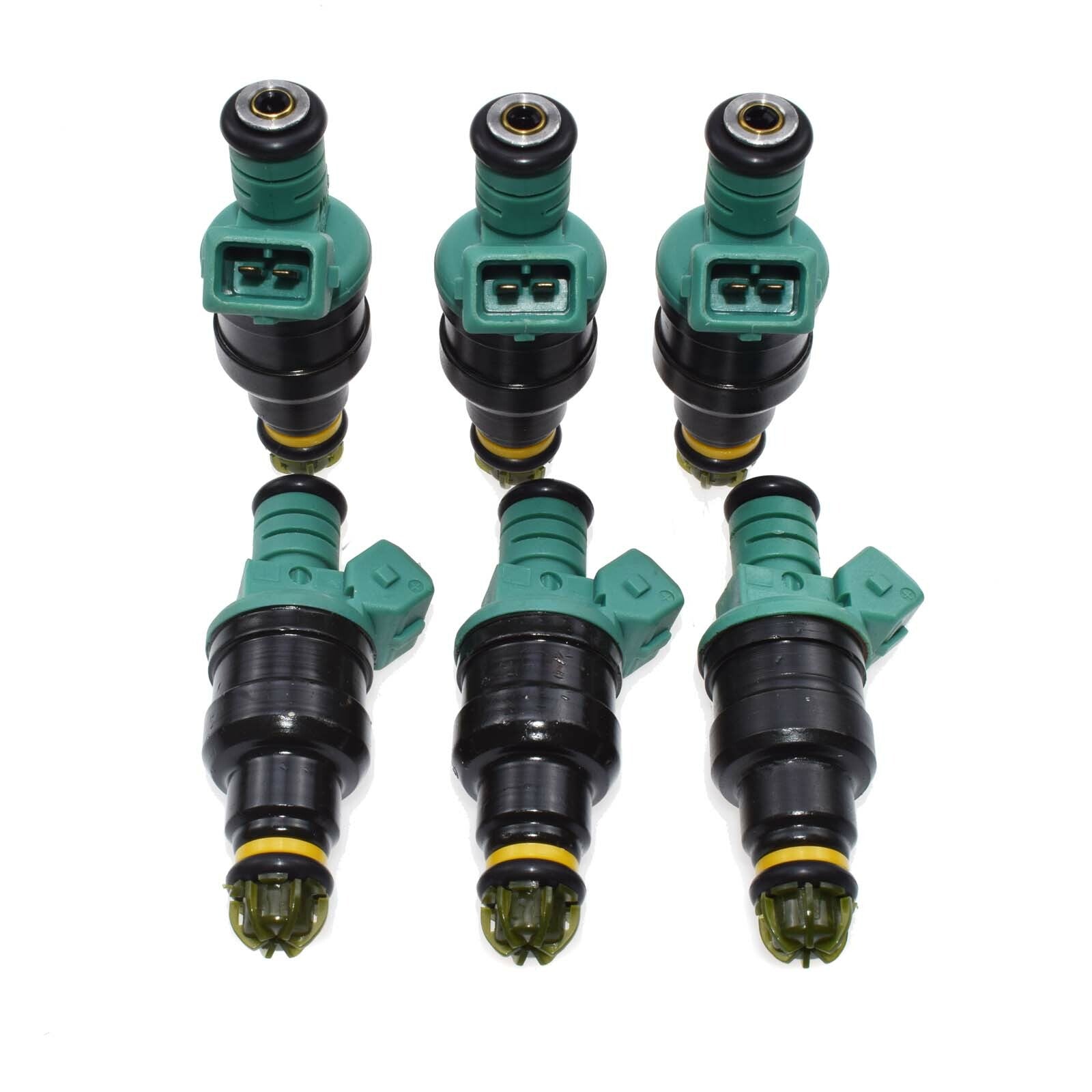 6 fuel injectors, 18 lbs, for BMW 325i, 325i, 525is. Contact: 0280150415, 13641730060