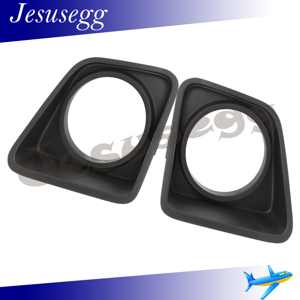Fog Lamp Bezel Light Trim Cover Front RHLH Side Fit for Toyota Tundra 2014-2020