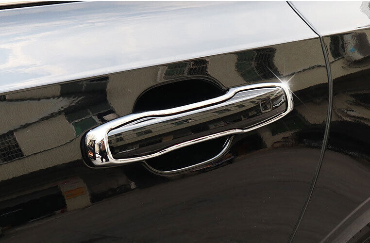 Chrome Car Door Handles Cover Trims Decoration ABS Fit for Volvo XC90 2016-2024