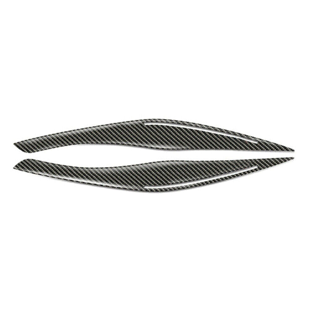 Headlight Eyelid Eyebrow Cover Carbon Fiber for BMW E90 E91 328i 335i 2009-2012