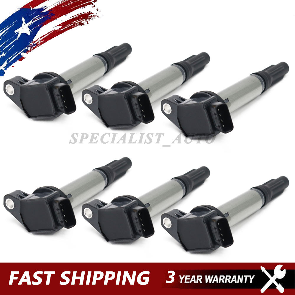 90919 - A2007 Ignition Coil 6-Piece Kit - for Toyota for Lexus and for Scion Car Replacement Parts