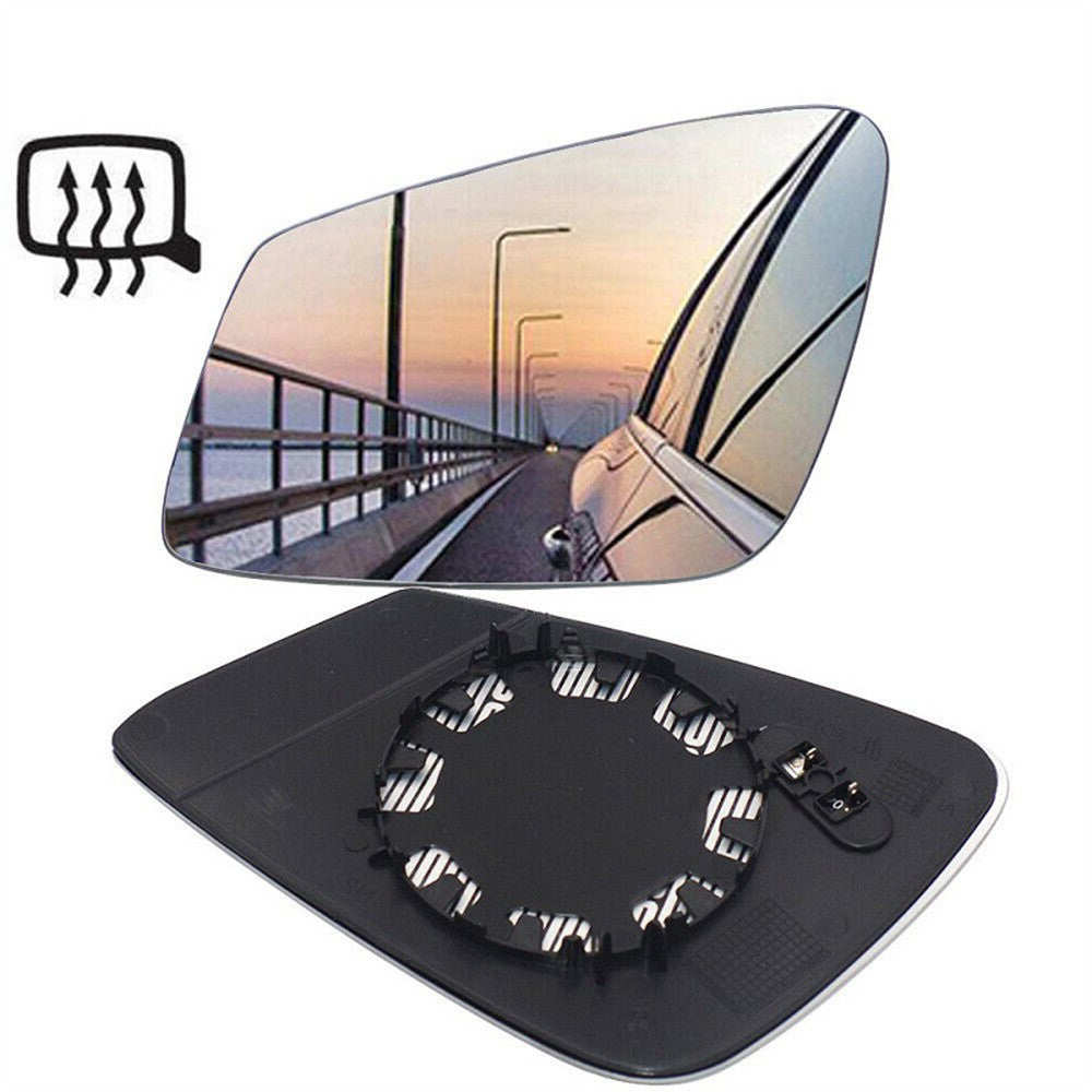 Left Driver Side Mirror Glass Heated for BMW F10 5 Series 528i 550i 535i 09-16