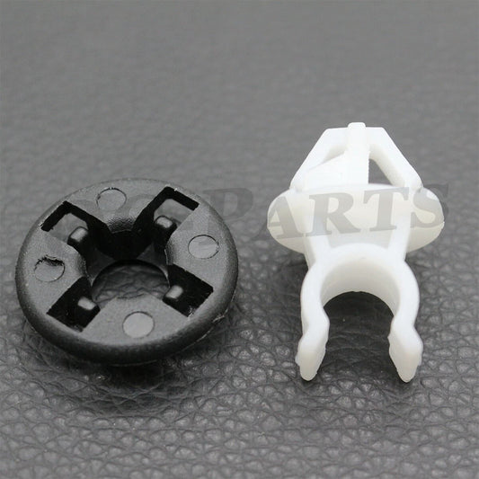 for Mitsubishi Lancer Hood Support Rod Grommet MR523786 Clip MR523317