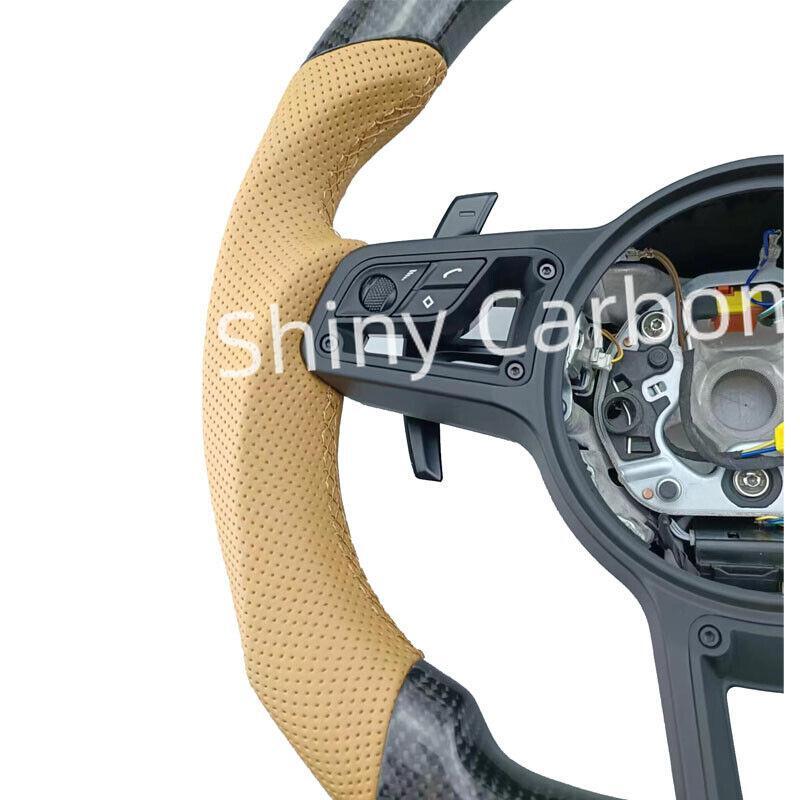 carbon fiber steering wheel suitable for Porsche 911, , Cayman 991, Macan 958