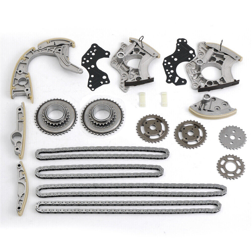 Timing Chain Kit +4X Camshaft Adjusters for Audi Q7 A6 for A8 S5 4.2L BVJ for VW Touareg