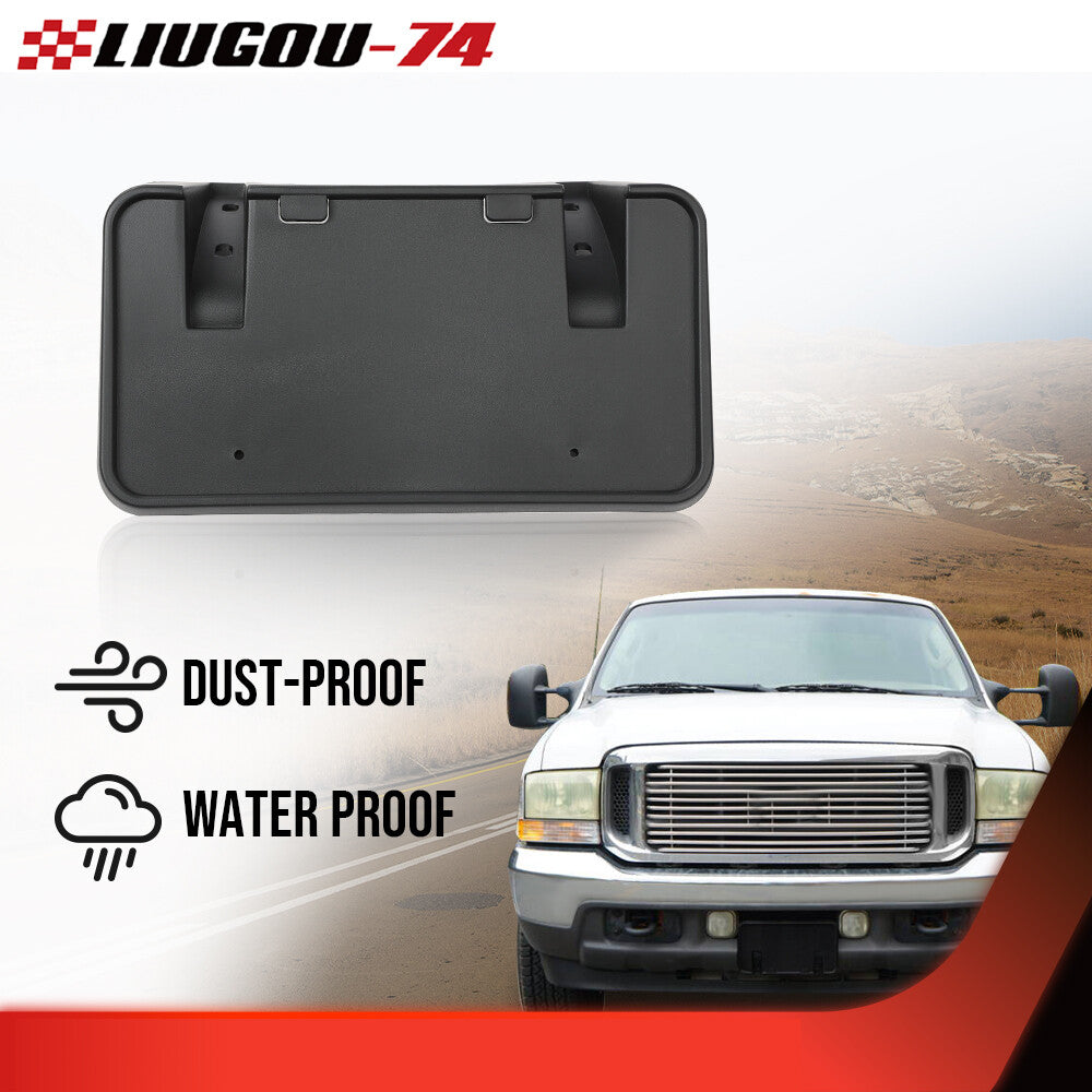 Fits 1999-2004 for Ford F250 SuperDuty Front License Plate Tag Mount (USA)