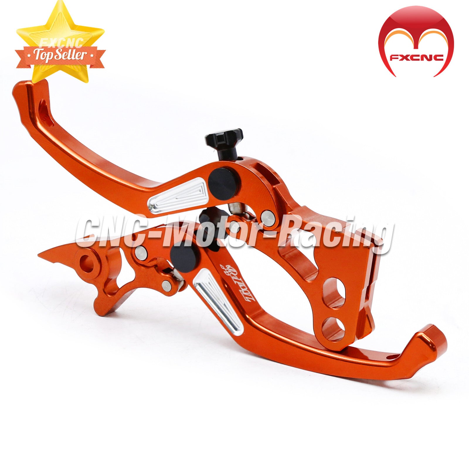 CNC orange brake clutch lever for Honda GROM MSX125 2014-2019 2020 2021 2022