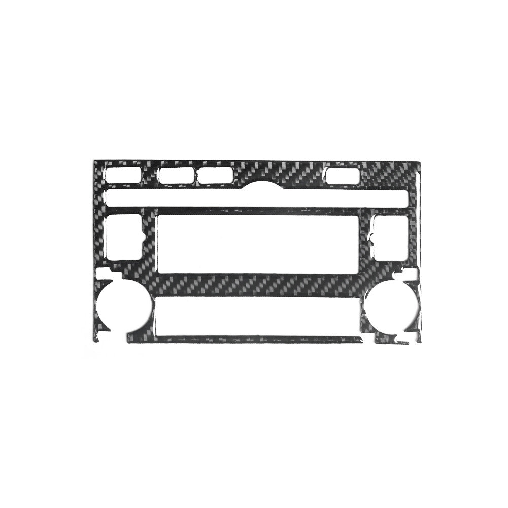 Carbon Fiber Premium Radio With CD Player Cover Trim for Hyundai Azera 2006-2011