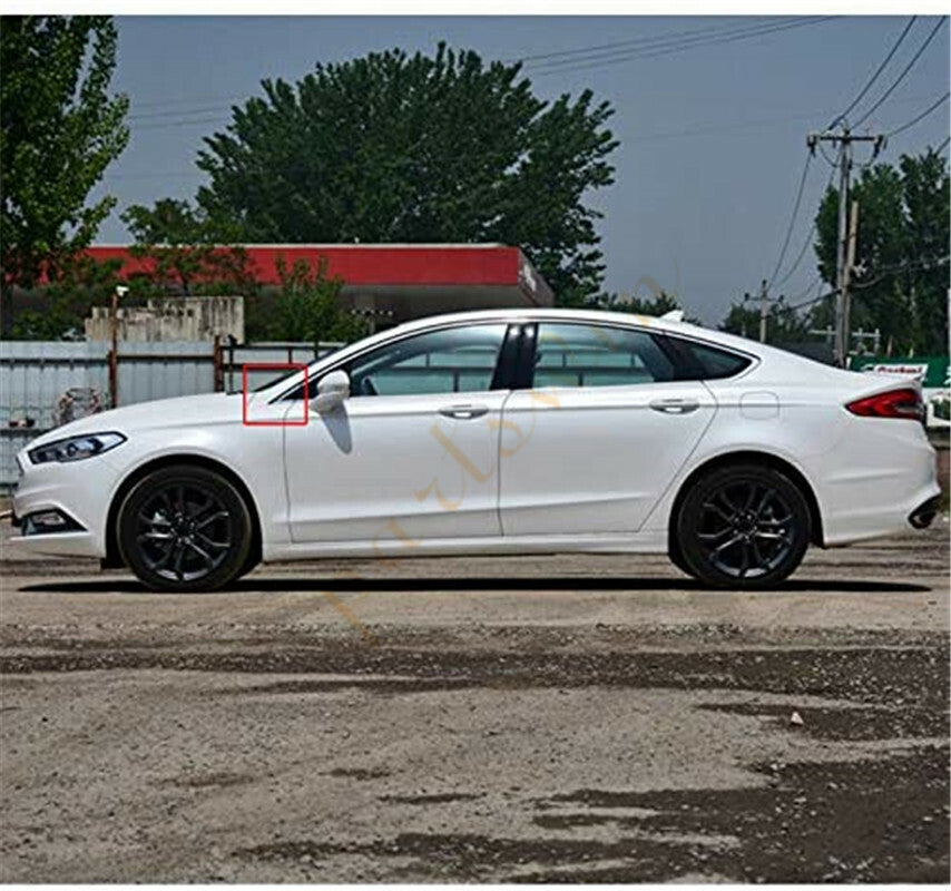 Left door side view mirrored triangular fender applicable to for Ford Fusion 2013 - 2018