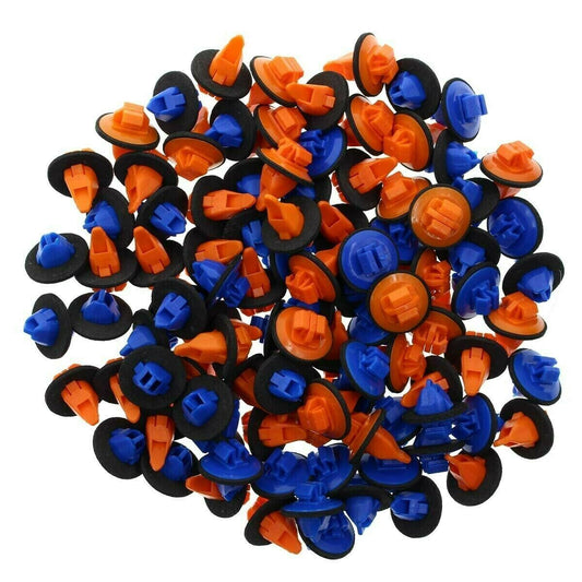 100x Fender Flare Molding Retainer Clips Fit for Toyota Tacoma 4Runner 2005-2016