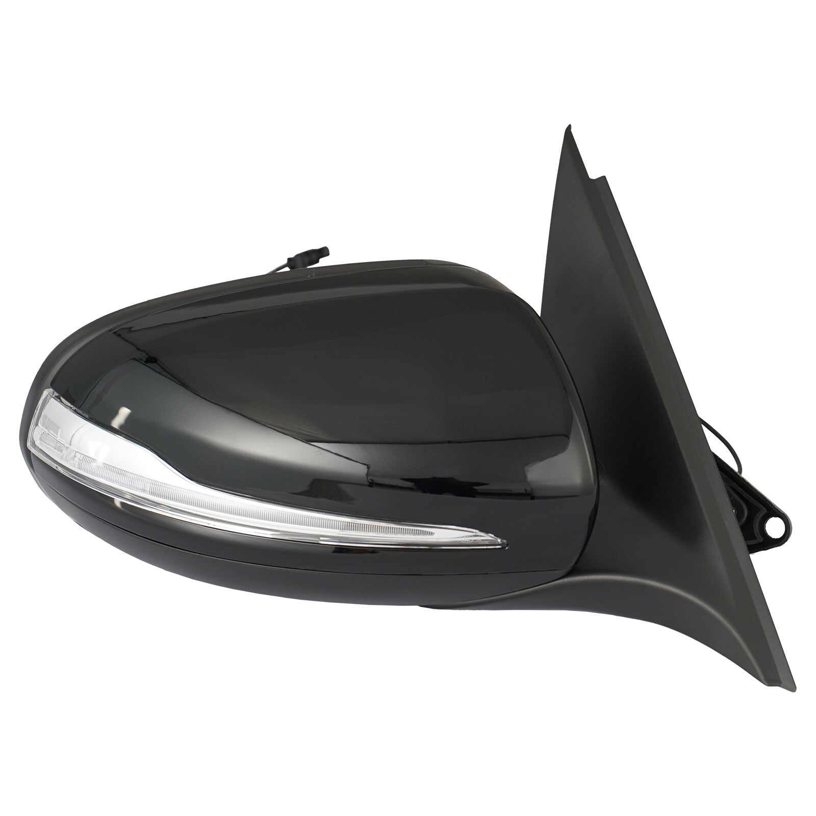 Black right passenger side mirror for 2015-2021 for Mercedes C250 C300 C350 C63