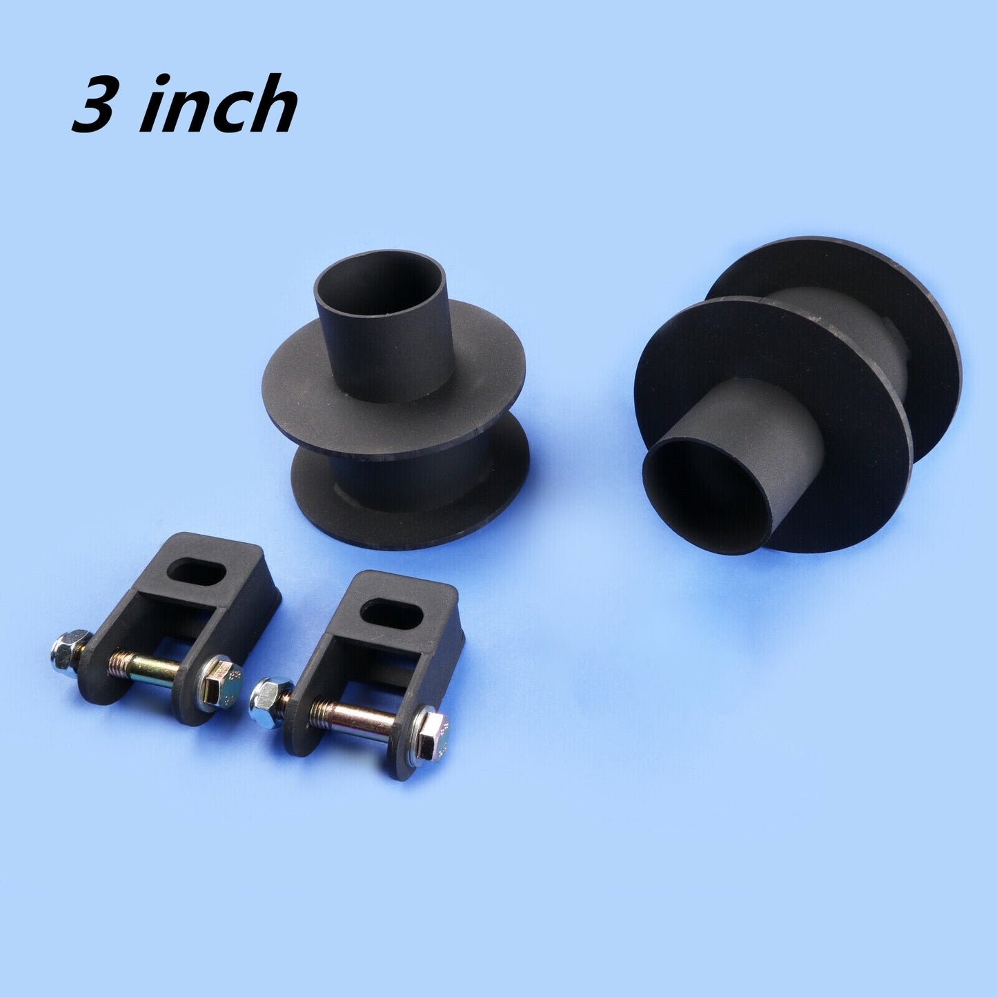 Front 3-inch leveling lift kit and shock absorbers suitable for 2005-2023 for Ford F250 F350 4WD