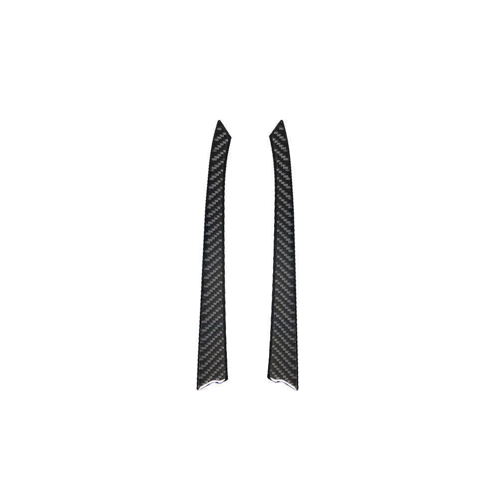2X Gear Shift Side Trim Strip Cover Carbon Fiber for CADILLAC CTS SPORT 2008-UP