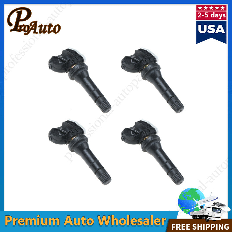 4Pcs Tire Pressure Monitor Sensor TPMS 433MHz 13598773 for Buick for Chevy for GMC