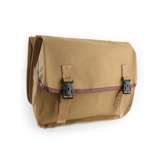 Motorcycle Retro Bag, Saddle Bag, Panniers Canvas Bag, 2-Pack Storage Box