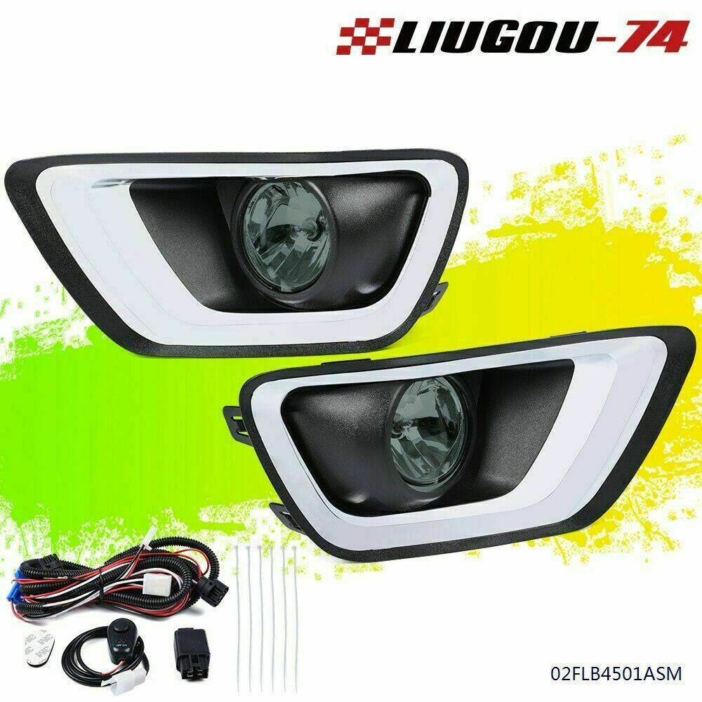 Suitable for 15-20 for Chevrolet Colorado. Anti-collision fog lights/driving lights + complete bulbs.