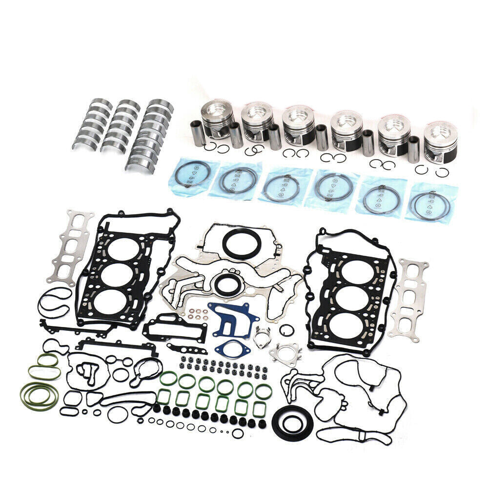 Overhaul Engine Pistons Rebuild Kit for Audi Q5 Q7 for VW for Porsche 3.0 Diesel CKV CJG