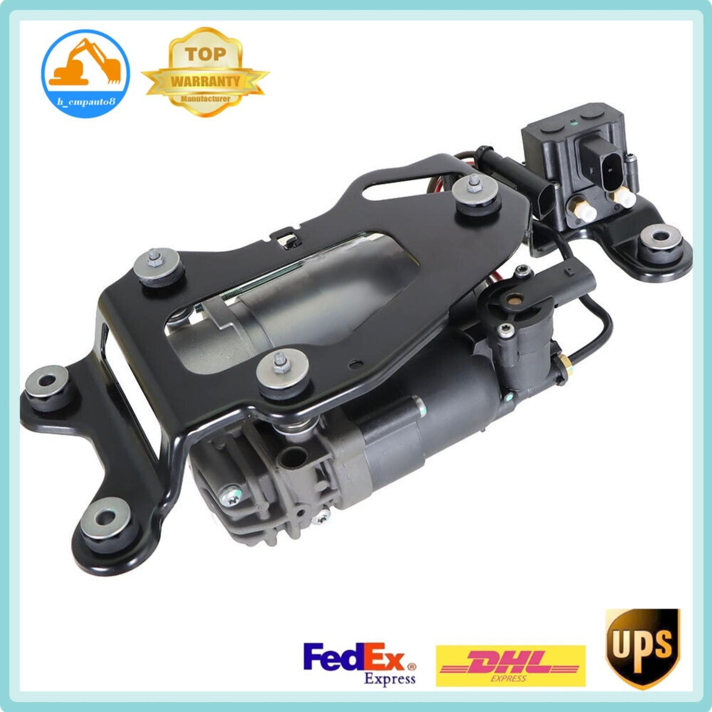 Air Suspension Compressor Pump with 37206875177 for BMW X5 2014-2018 DHL UPS