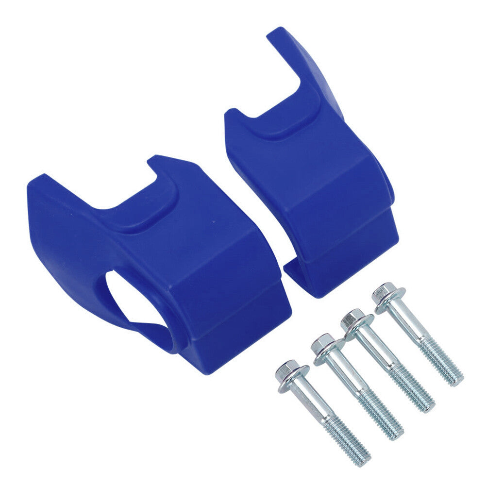 2x Fork Shoe Protection Kit Blue Fit KX250 KX450 CRF250 300 450 RX 2017-2020 ABS