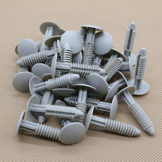 New 30Pcs Wheel Opening Moulding Clips Gray for Ford W705955-S300