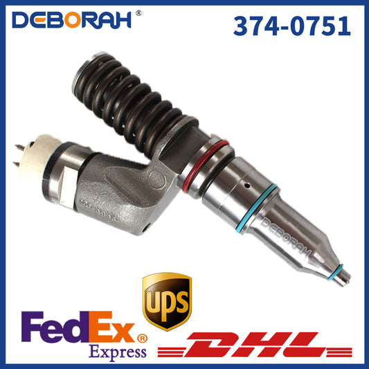 New Fuel Injector 374-0751 for CAT C27 Engine 775F Truck 844K 844H Wheel Tractor