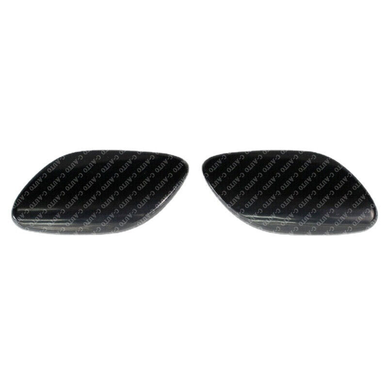 A pair of headlights, washing machine caps, and front bumper trim 39870060, suitable for Volvo S80 2007-2013.
