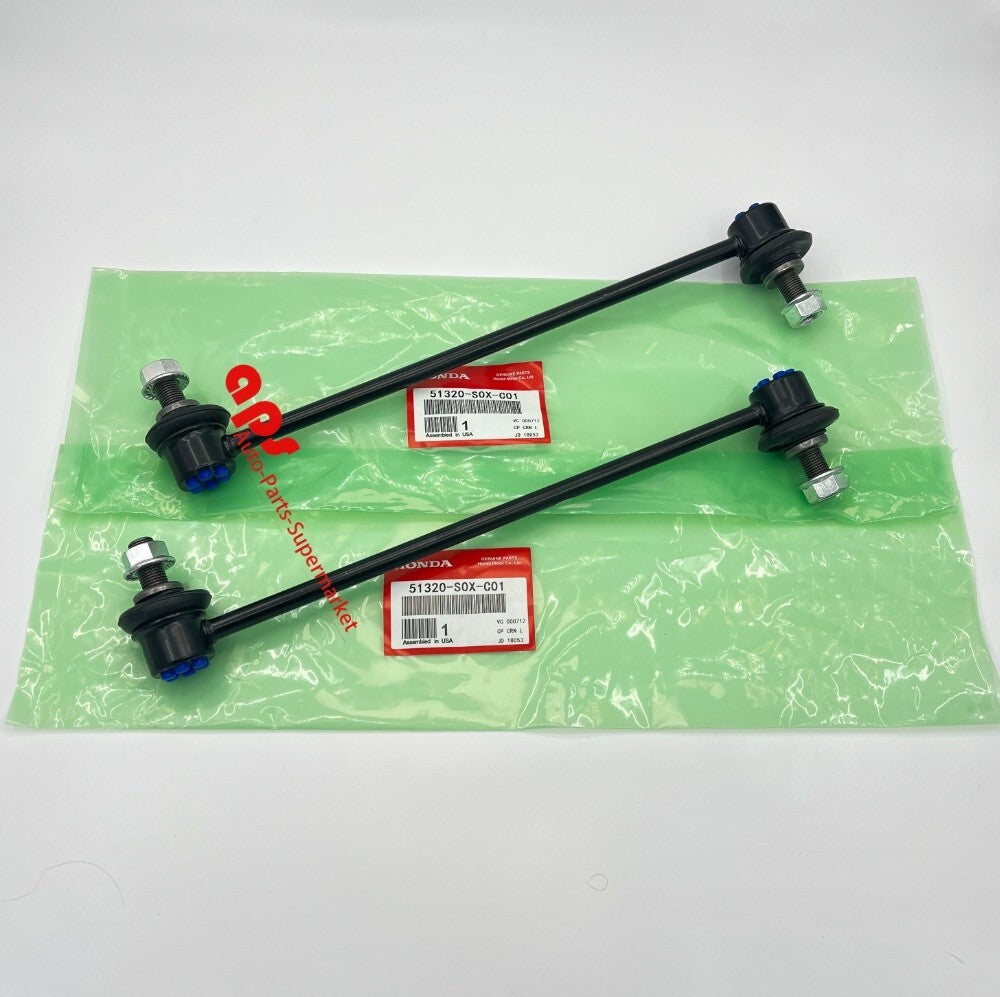 Equipment Manufacturer  2-Piece Front Stabilizer Sway Pole Ends for Honda Pilot, for Acura MDX, ZDX 3.7L, 3.5L