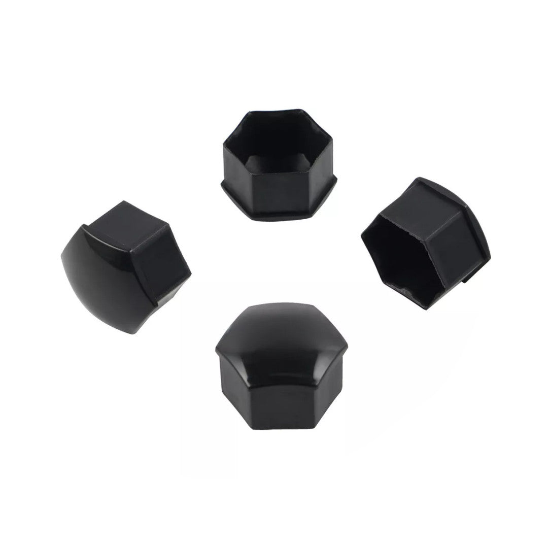 20Pcs 21mm Black Car Wheel Nut Covers Lug Bolt Nut Cover Trim Fit for Tesla S 12-17