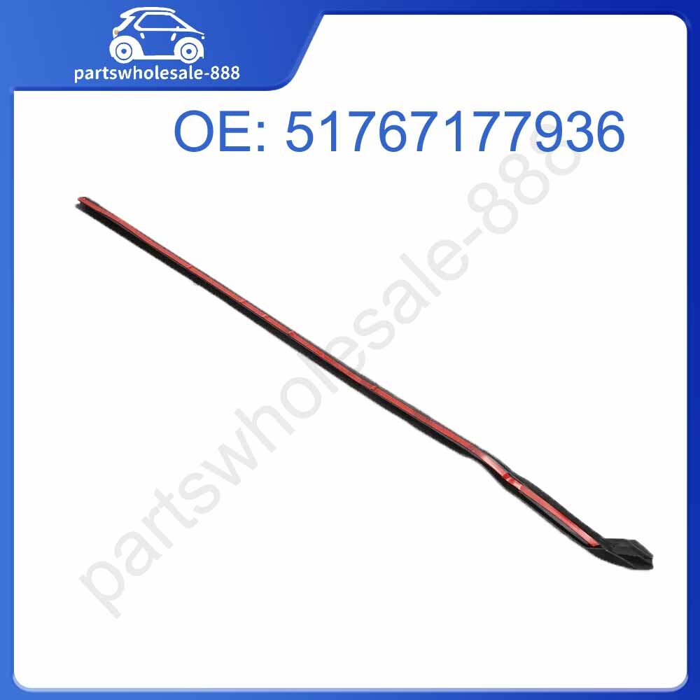 for BMW 760Li Front Door Weatherstrip Seal Left 51767177936