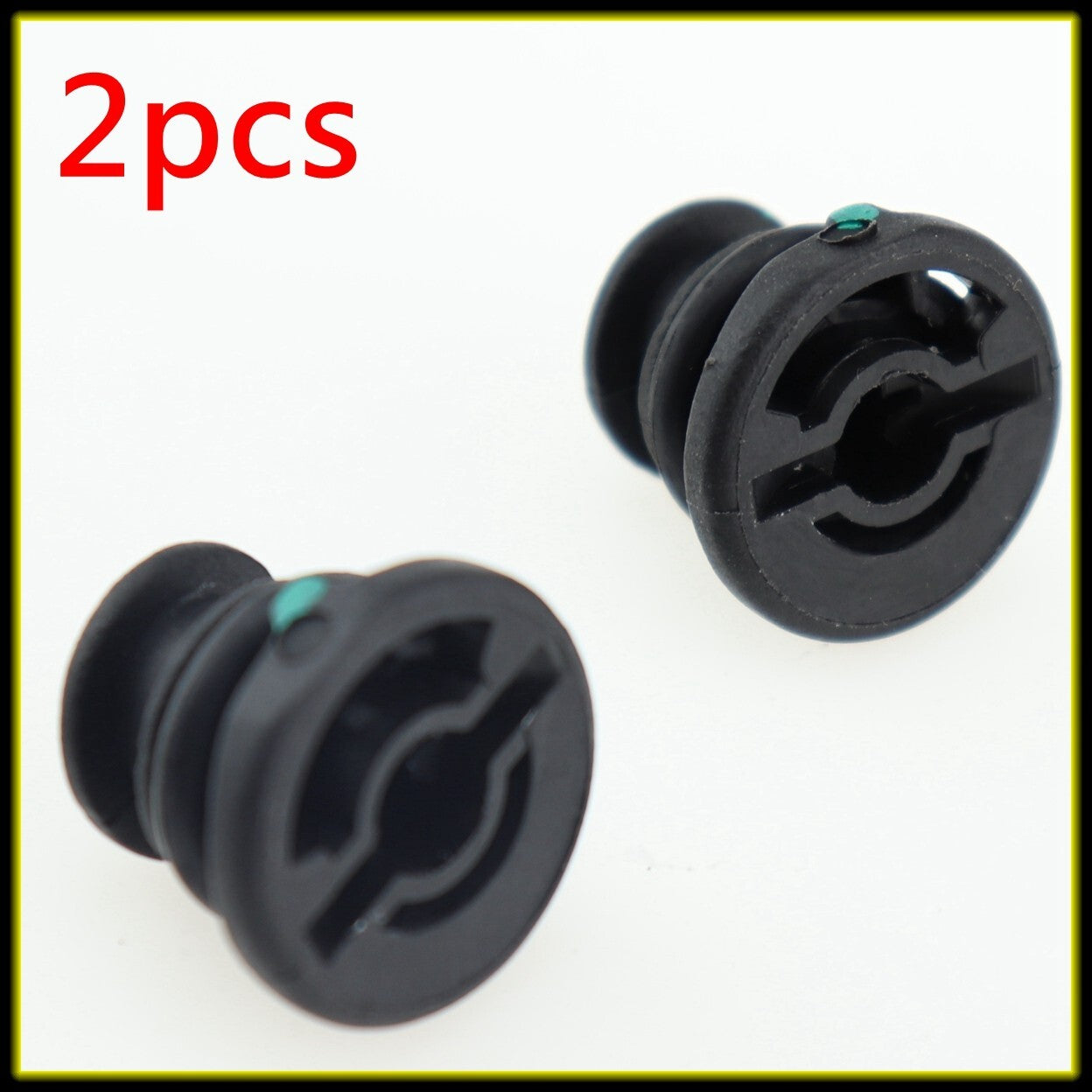 2-pack of new plastic drain plugs for 2015-2018 for Volkswagen for Golf GTI (06L103801)