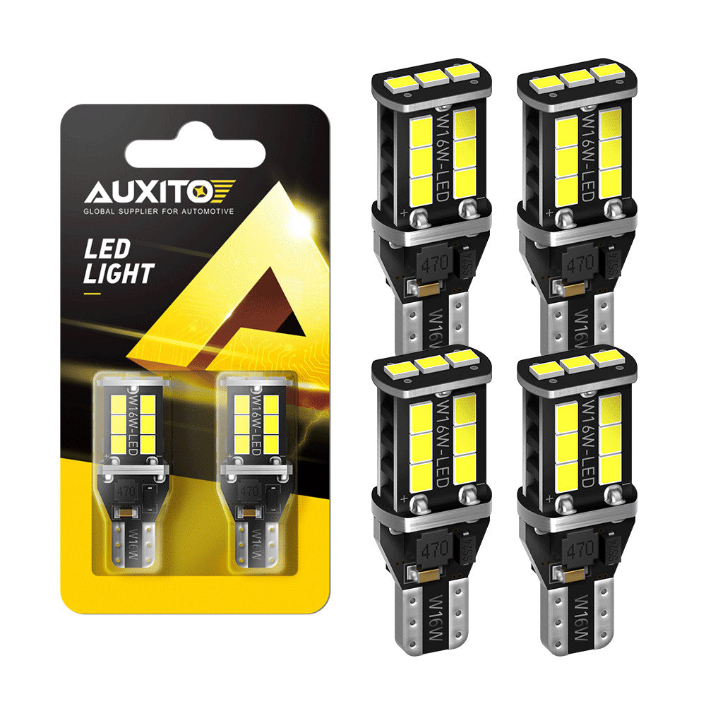 4x 921 T15 912 T16 LED Generalized Whitening CANBUS Glycerin 2400LM White Oil 6000K