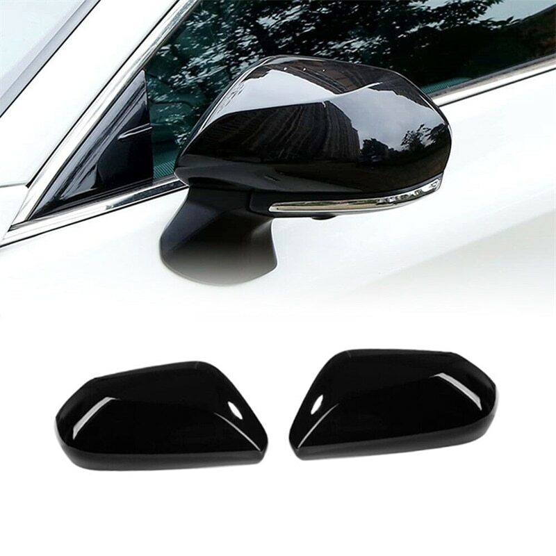 Car side door rearview mirror cover with ABS, carbon fiber, suitable for Toyota for Camry 2018 - 2022