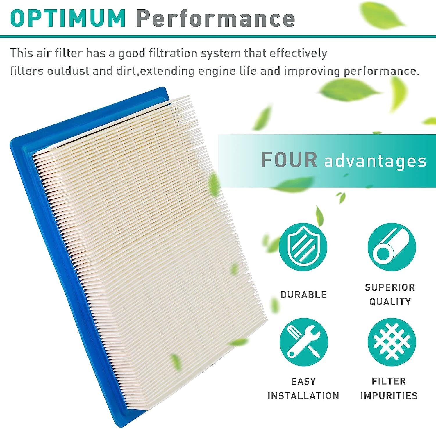 Air Filter for Polaris Ranger 570 XP RZR 570 Ranger 900 1000 Ranger 570 900 1000