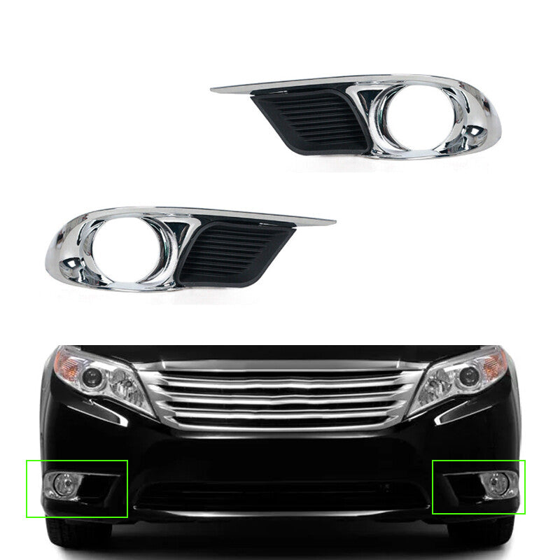 Left Right foglight lamp grille Fog light cover for Toyota for Avalon 2013 2014