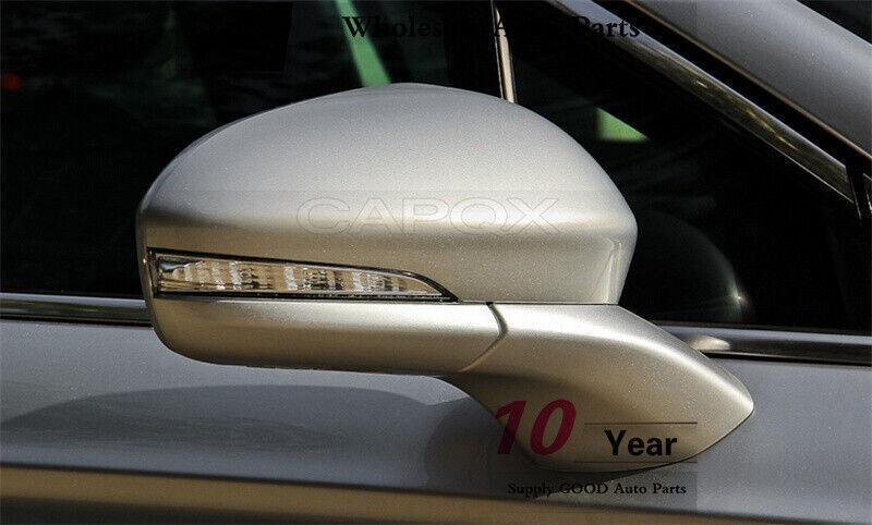 Silver right rearview door side mirror cover for Ford Mondeo/Fusion 2013 - 2020