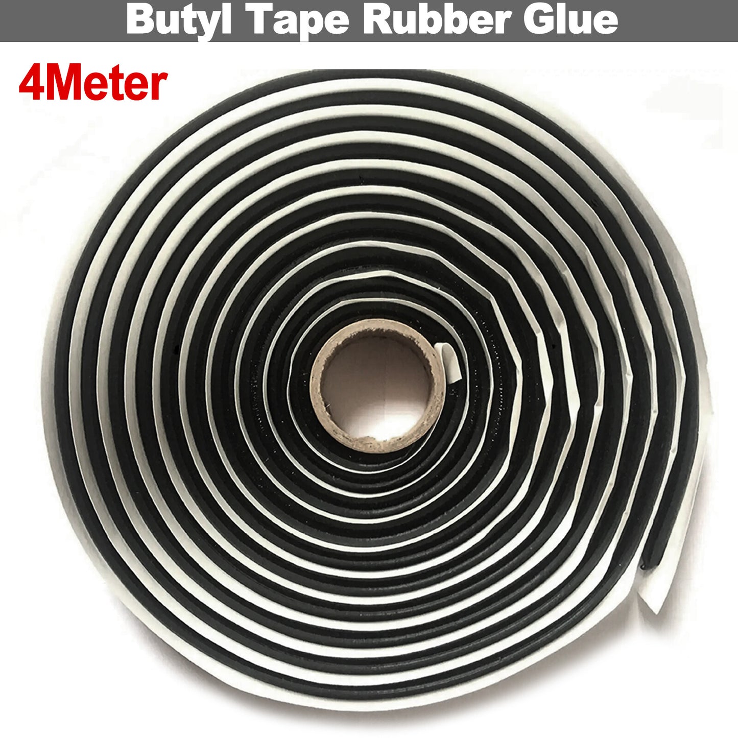 4M Butyl Tape Rubber Glue Roll Headlight Door LED Sealant Retrofit Reseal Strip