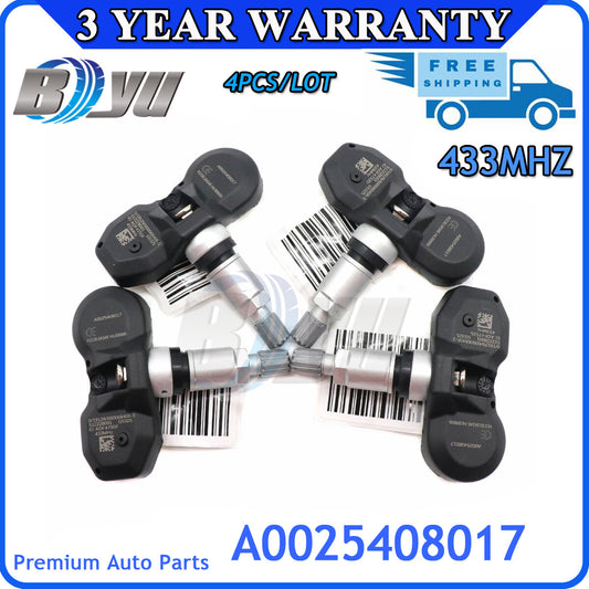 Tire Pressure Monitoring Sensor 433MHz A0025408017 TPMS for Mercedes C219 X164 W211