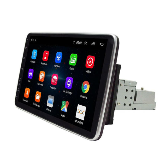 10.1in Single Din Android 9.1 Car Stereo GPS Navigation WIFI Radio Player Camera