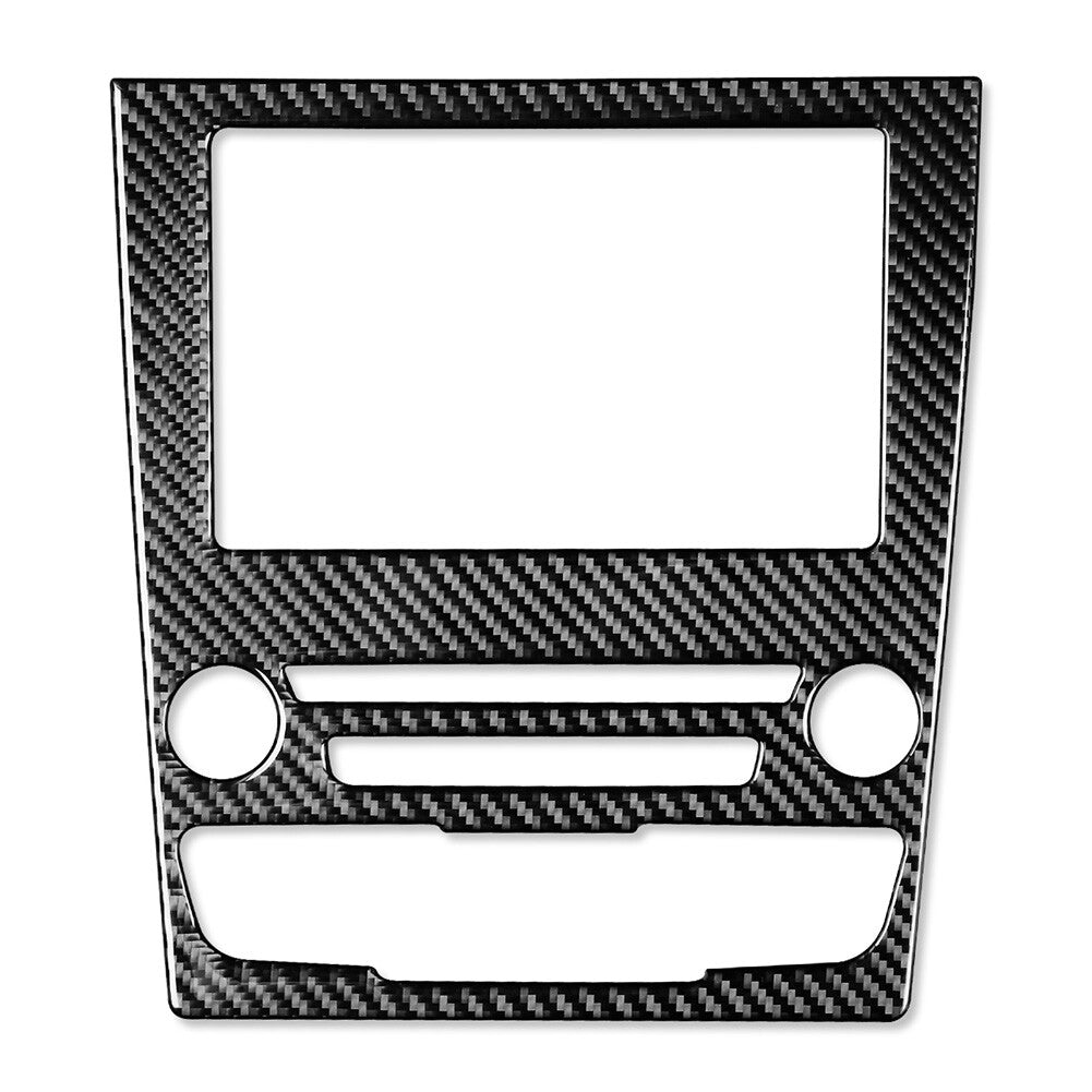 GPS-Navigationspanel-Abdeckung, passend f¨¹r for Ford Mondeo 13¨C19 Kohlefaser schwarz