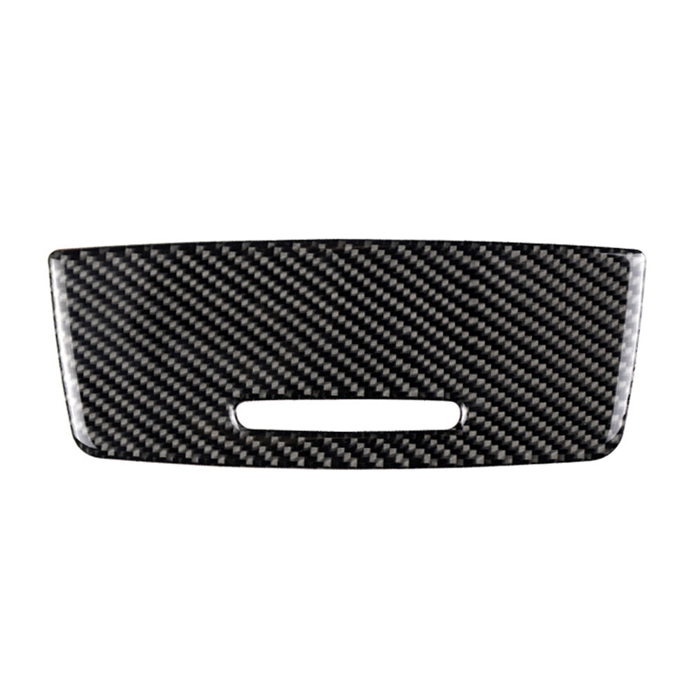 Ashtray Panel Trim Cover Carbon Fiber Fit for BMW 3 Series E90 E92 E93 2005-2012