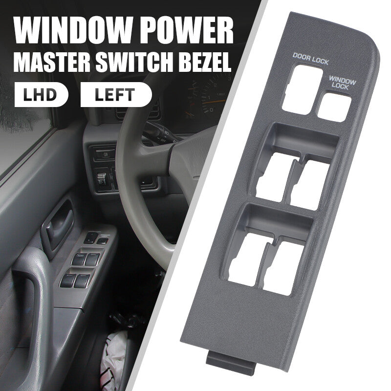 Driver Side Master Window Switch Bezel Trim for TOYOTA for LAND CRUISER FJ80 1991-97