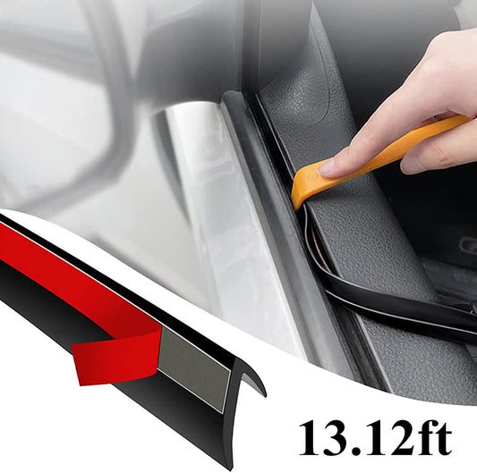 13ft for Mercedes-Benz V Shape Car SUV Side Window Trim Edge Mould Sealing Strip